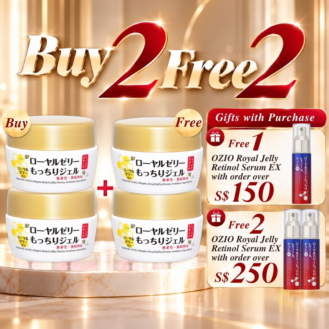 【10.10 Sale】OZIO Royal Jelly Gel BUY 2 FREE 2