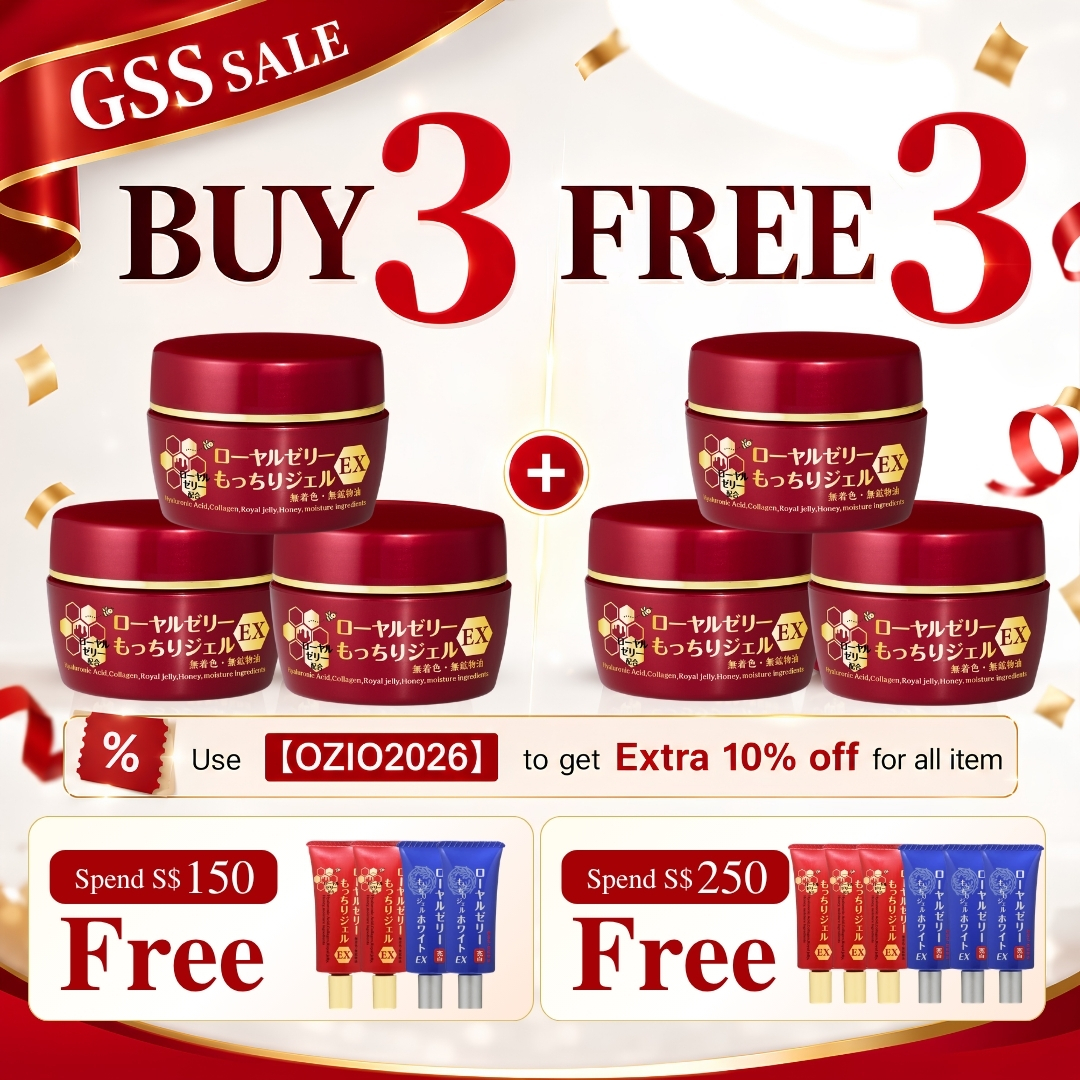 【GSS Sale】 OZIO Royal Jelly Gel EX B3F3