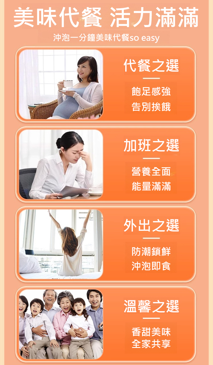 【補氣健脾】黃耆黨參豆漿粉