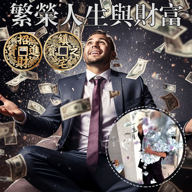 鎮宅之寶大銅錢風水擺件