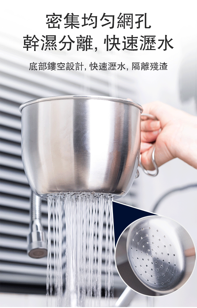 不銹鋼廚房水槽瀝水籃