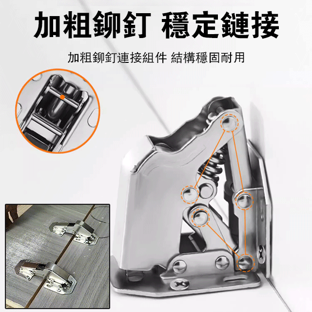 免打孔靜音合頁修復鉸鏈
