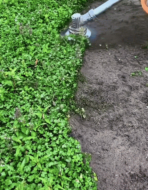 鋼絲除草輪割草機頭