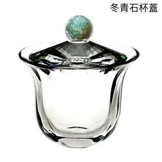 手工水晶綠松石茶杯