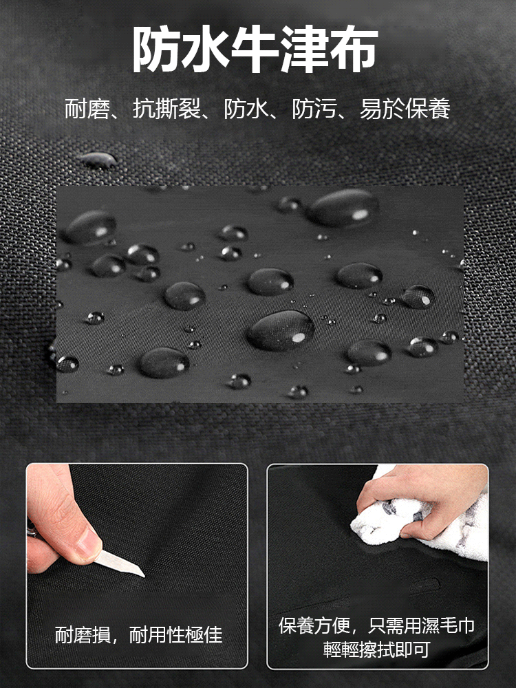 多背法大容量防水雙肩包
