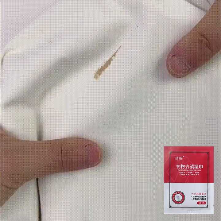 衣物去漬濕巾