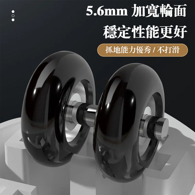 免打孔靜音帶刹車萬向滑輪