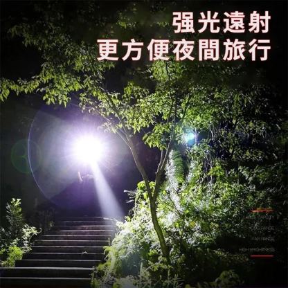 爆亮遠射P50變焦強光手電筒