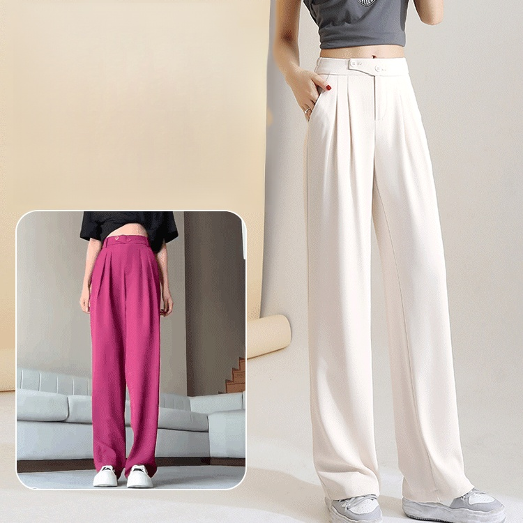 【2025NEW】ハイウエストワイドパンツ