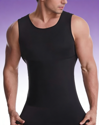 เสื้อกระชับสัดส่วนผู้ชาย รุ่นใหม่ Gen 3: เก็บพุง เสริมหน้าอก ลดหุ่นให้ดูผอมเพรียวทันที | เนื้อผ้าพรีเมียม ระบายอากาศดี ใส่สบาย ไม่ร้อน