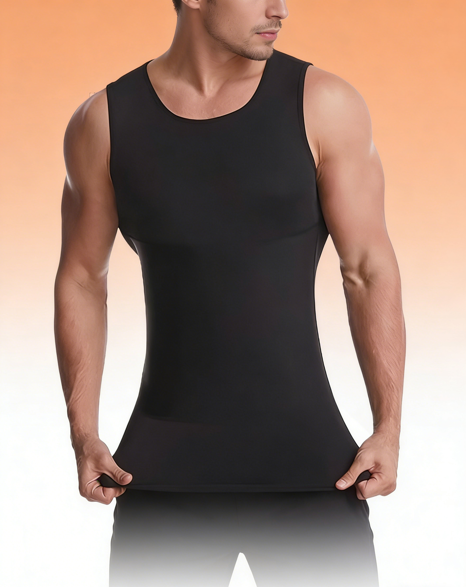 เสื้อกระชับสัดส่วนผู้ชาย รุ่นใหม่ Gen 3: เก็บพุง เสริมหน้าอก ลดหุ่นให้ดูผอมเพรียวทันที | เนื้อผ้าพรีเมียม ระบายอากาศดี ใส่สบาย ไม่ร้อน