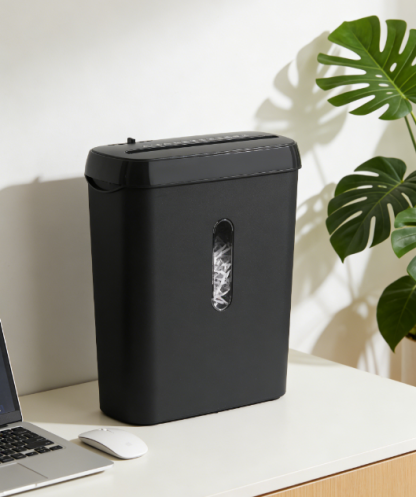 เครื่องย่อยกระดาษแบบละเอียด - ทำลายชื่อ-ที่อยู่บนซองพัสดุ ป้องกันมิจฉาชีพกู้ข้อมูล - ปลอดภัยกว่าใช้ปากกาลบ