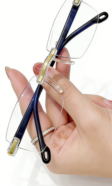 แว่นสายตายาวมัลติโฟกัสอัจฉริยะ - เลนส์ปรับโฟกัสอัตโนมัติ มองชัดทุกระยะ ใกล้-กลาง-ไกล ดีไซน์พรีเมียมเบาสบาย