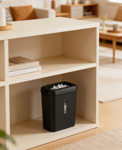 เครื่องย่อยกระดาษแบบละเอียด - ทำลายชื่อ-ที่อยู่บนซองพัสดุ ป้องกันมิจฉาชีพกู้ข้อมูล - ปลอดภัยกว่าใช้ปากกาลบ