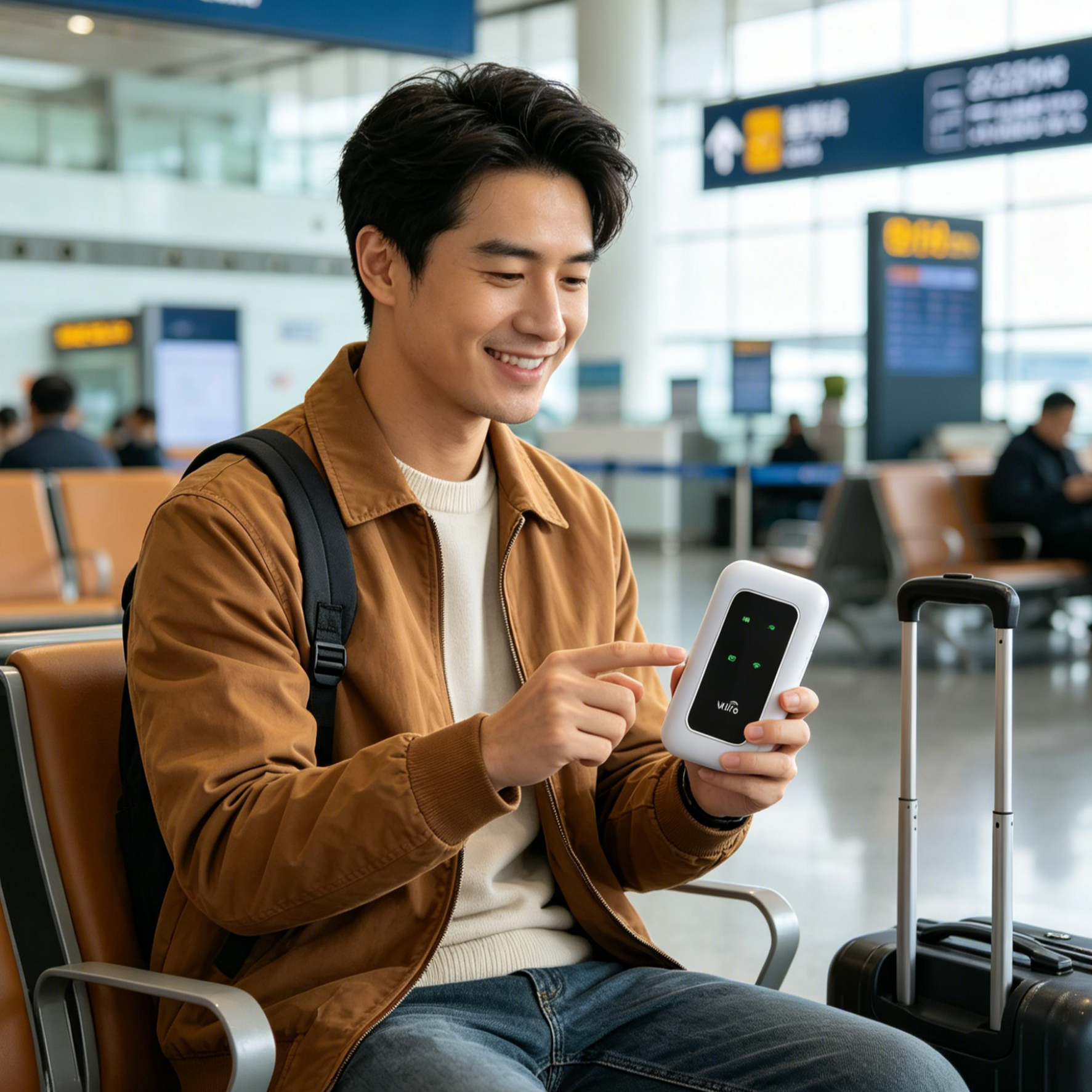 Pocket WiFi รองรับทุกเครือข่าย | เปิดเครื่องใช้ได้ทันที เน็ตฟรีตลอดชีพ | ไม่ต้องจ่ายรายเดือน