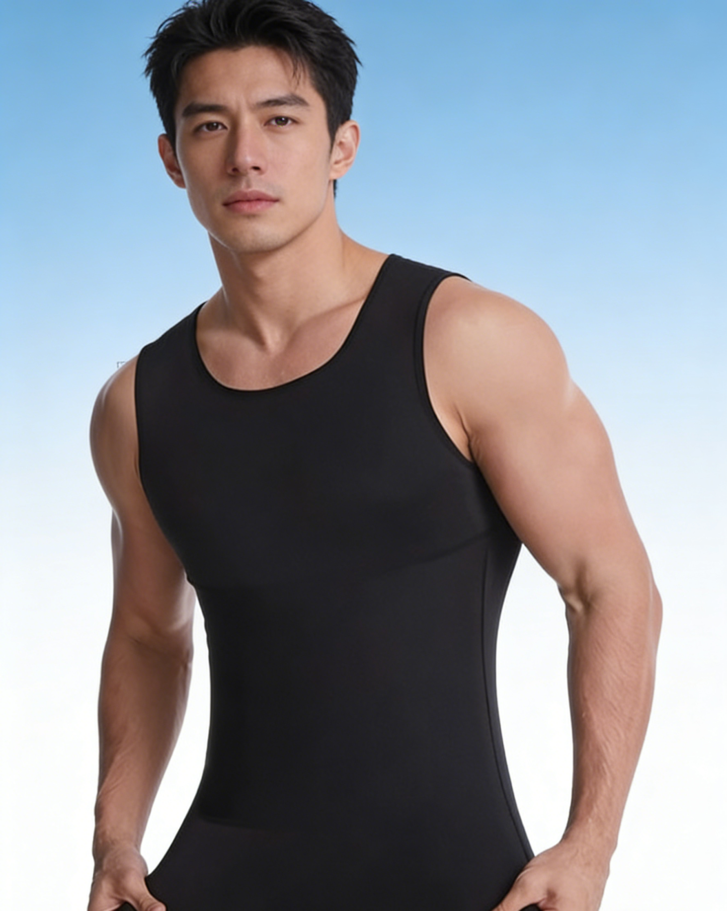 เสื้อกระชับสัดส่วนผู้ชาย รุ่นใหม่ Gen 3: เก็บพุง เสริมหน้าอก ลดหุ่นให้ดูผอมเพรียวทันที | เนื้อผ้าพรีเมียม ระบายอากาศดี ใส่สบาย ไม่ร้อน