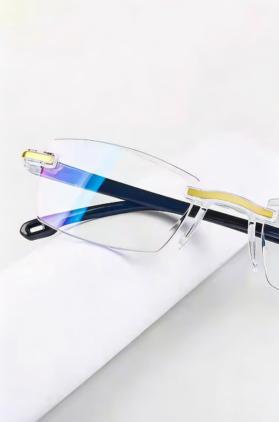 แว่นสายตายาวมัลติโฟกัสอัจฉริยะ - เลนส์ปรับโฟกัสอัตโนมัติ มองชัดทุกระยะ ใกล้-กลาง-ไกล ดีไซน์พรีเมียมเบาสบาย