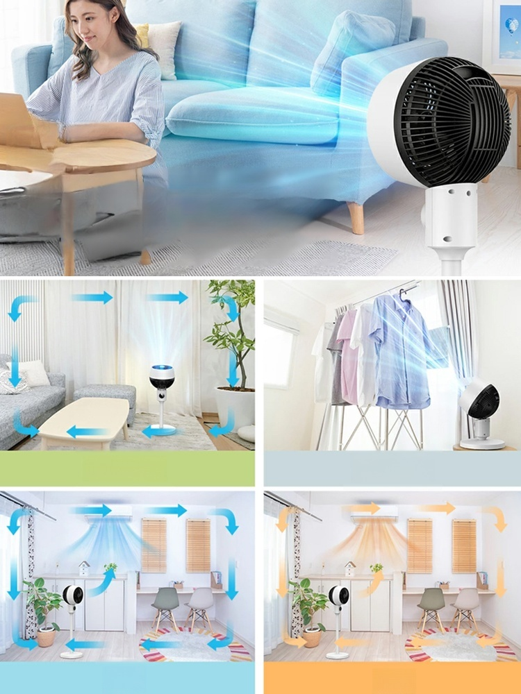 【🔥超静音省エネサーキュレーター】一日あったり0.2円、部屋を一日中涼しく保っ！