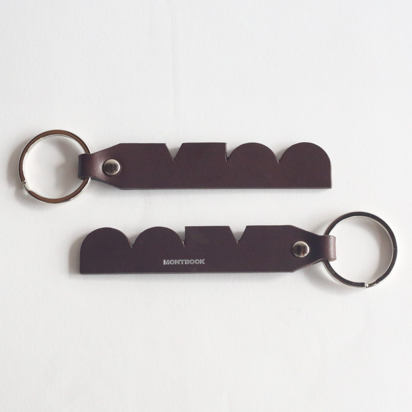 Montbook Logo Key Holder brown