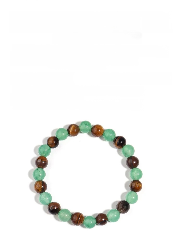 招財轉運虎眼石手串，金黃紋路討喜寓意順遂，質地細膩摸起來超舒服，日常戴體面又應景