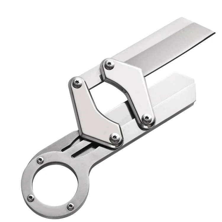 【台灣刀具協會推薦】四不像機械解壓玩具，不鏽鋼刀刃鋒利耐用，小巧可掛鑰匙扣，隨身攜帶超方便