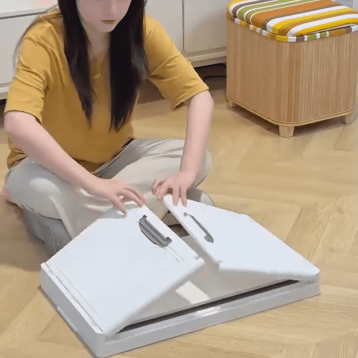 多功能摺疊式收納櫃💛大容量💙120KG承重