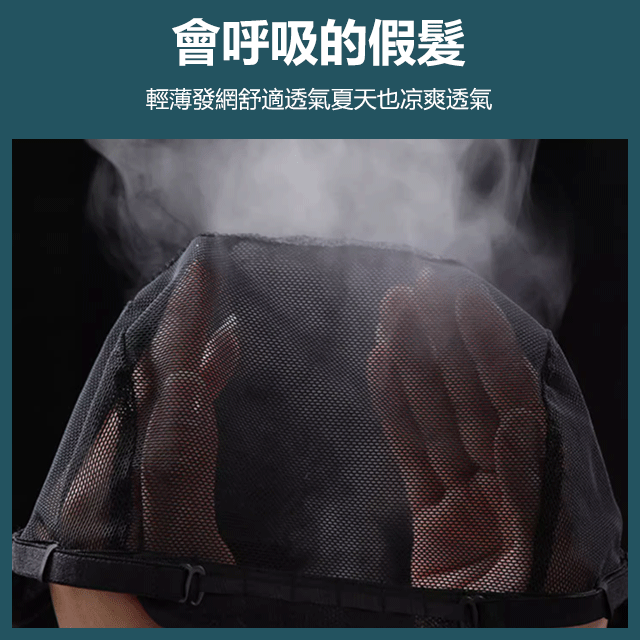逼真減齡假髮