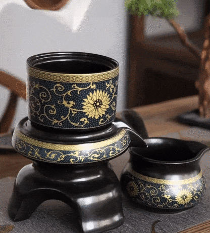 懶人石墨自動茶具套裝