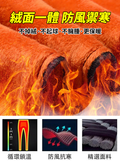加絨加厚燈芯絨休閒褲