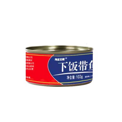 秘製配方，高營養高蛋白，富含DHA，深海帶魚罐頭