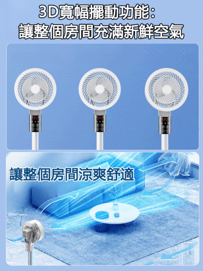 超靜音落地節能循環扇