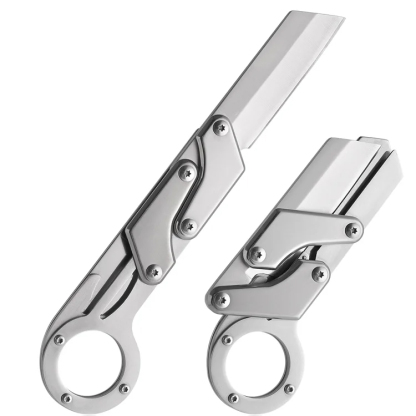 【台灣刀具協會推薦】四不像機械解壓玩具，不鏽鋼刀刃鋒利耐用，小巧可掛鑰匙扣，隨身攜帶超方便