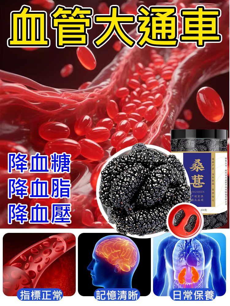 【特級降血糖】桑葚乾保健品