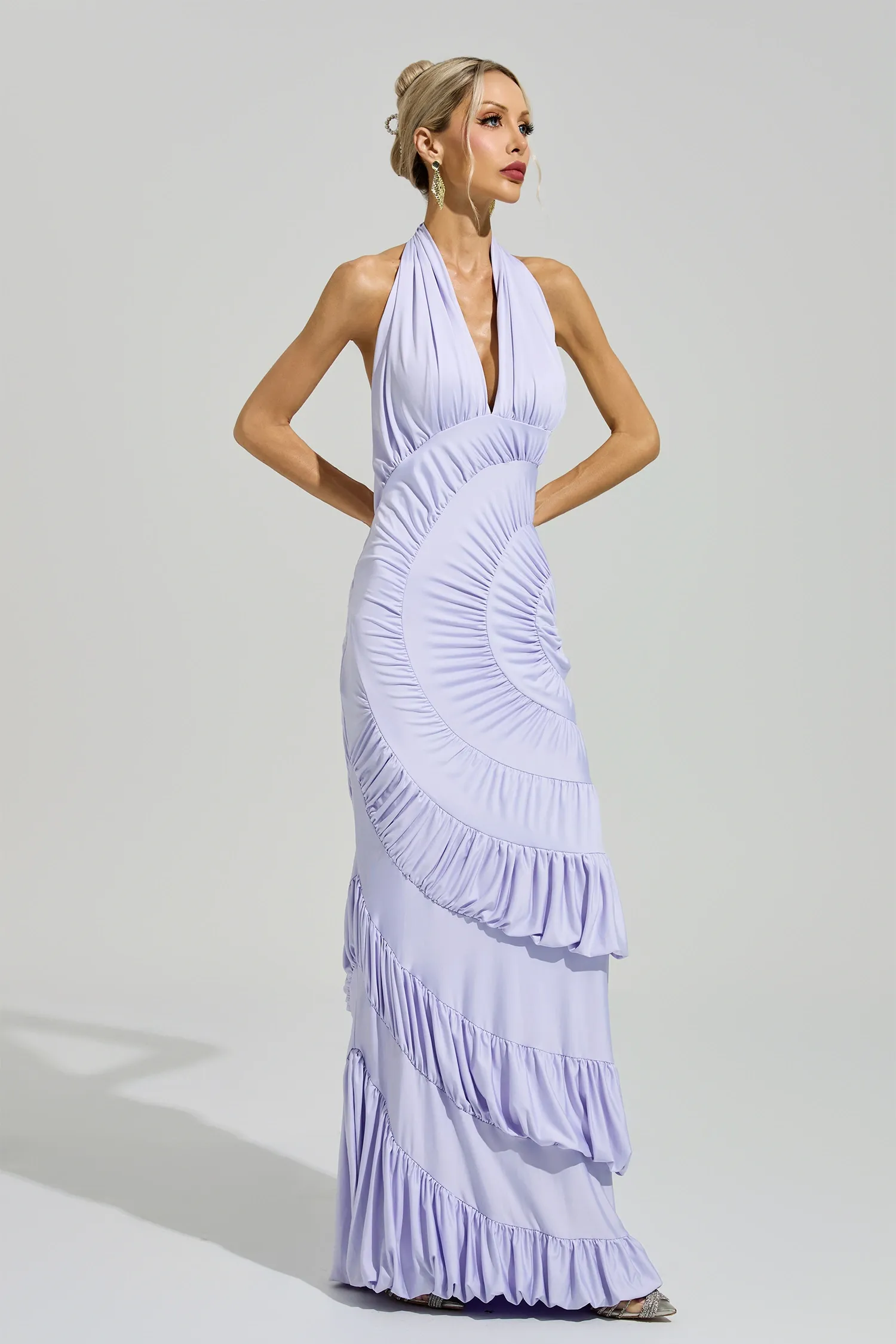 Cairn Purple Mermaid Maxi Dress