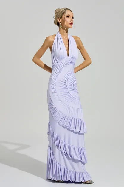 Cairn Purple Mermaid Maxi Dress