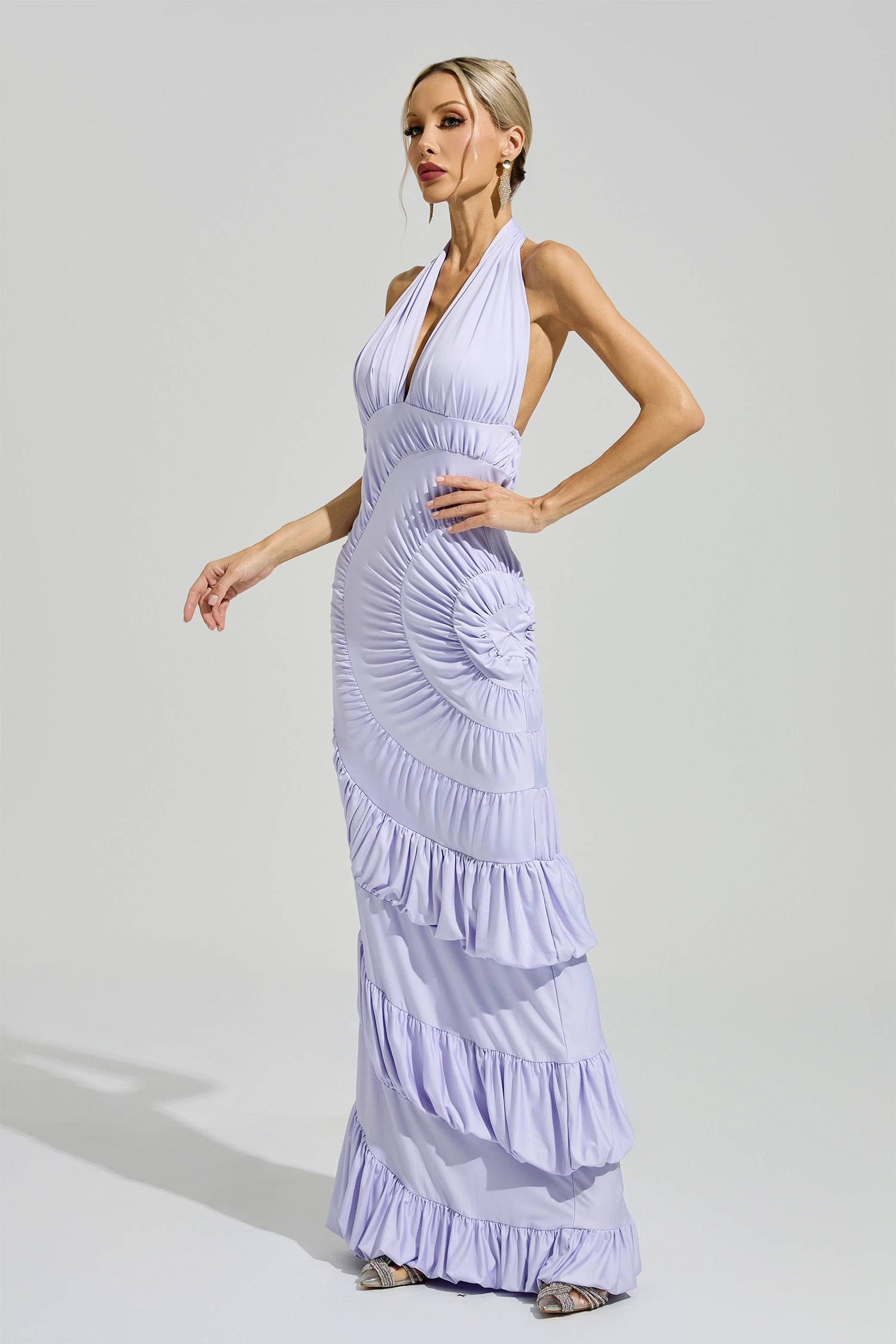 Cairn Purple Mermaid Maxi Dress