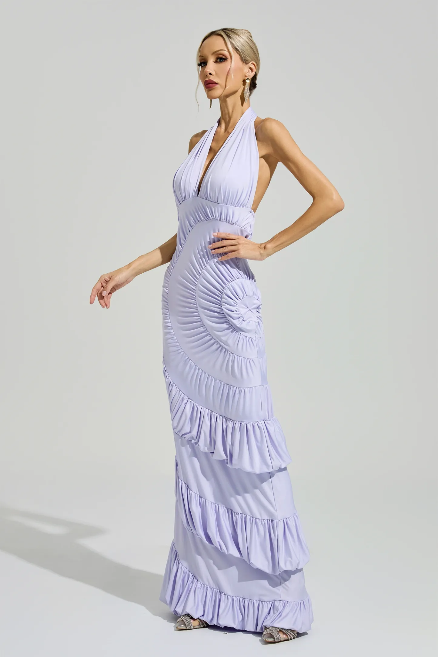 Cairn Purple Mermaid Maxi Dress