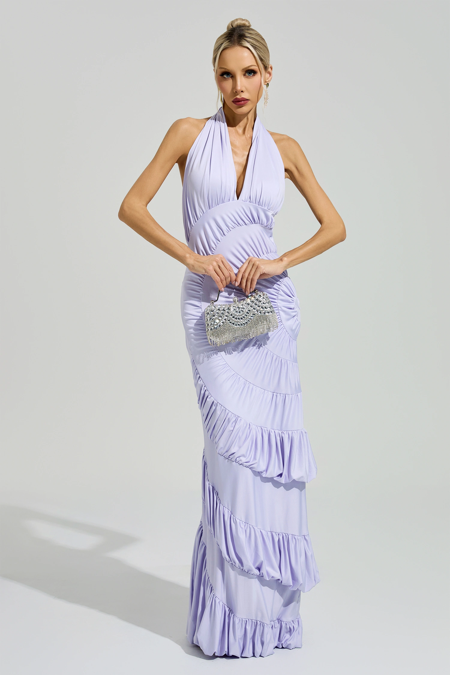 Cairn Purple Mermaid Maxi Dress