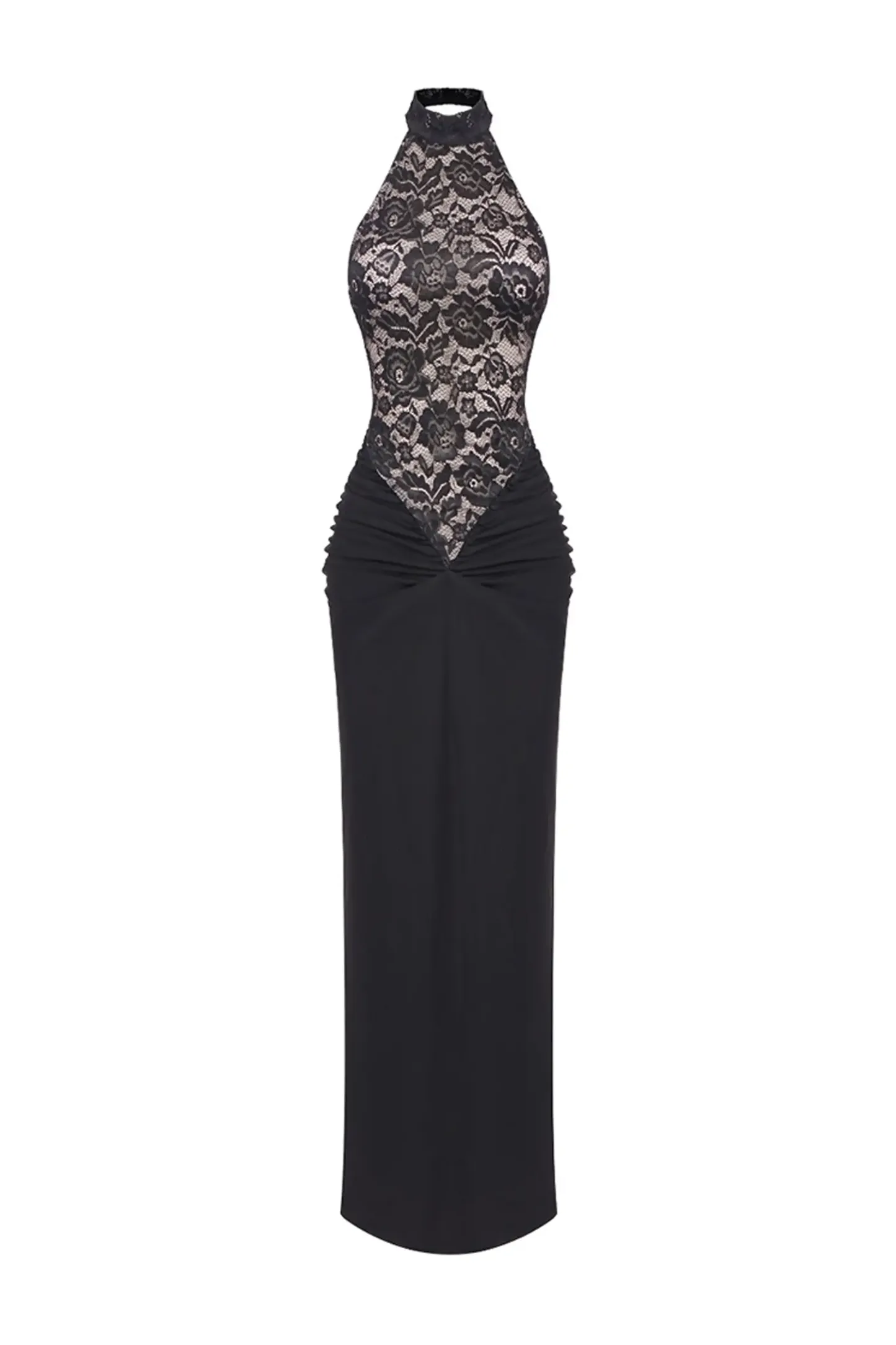 Raman Black Lace Off Shoulder Dress