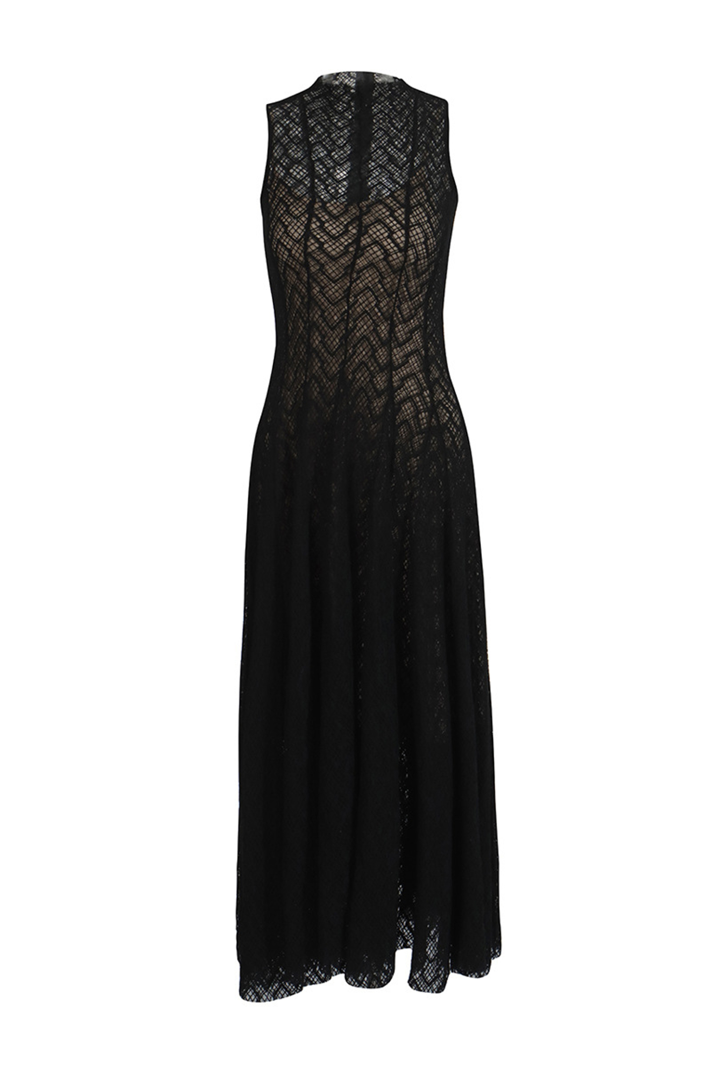 Phil Black Lace Sleeveless Dress