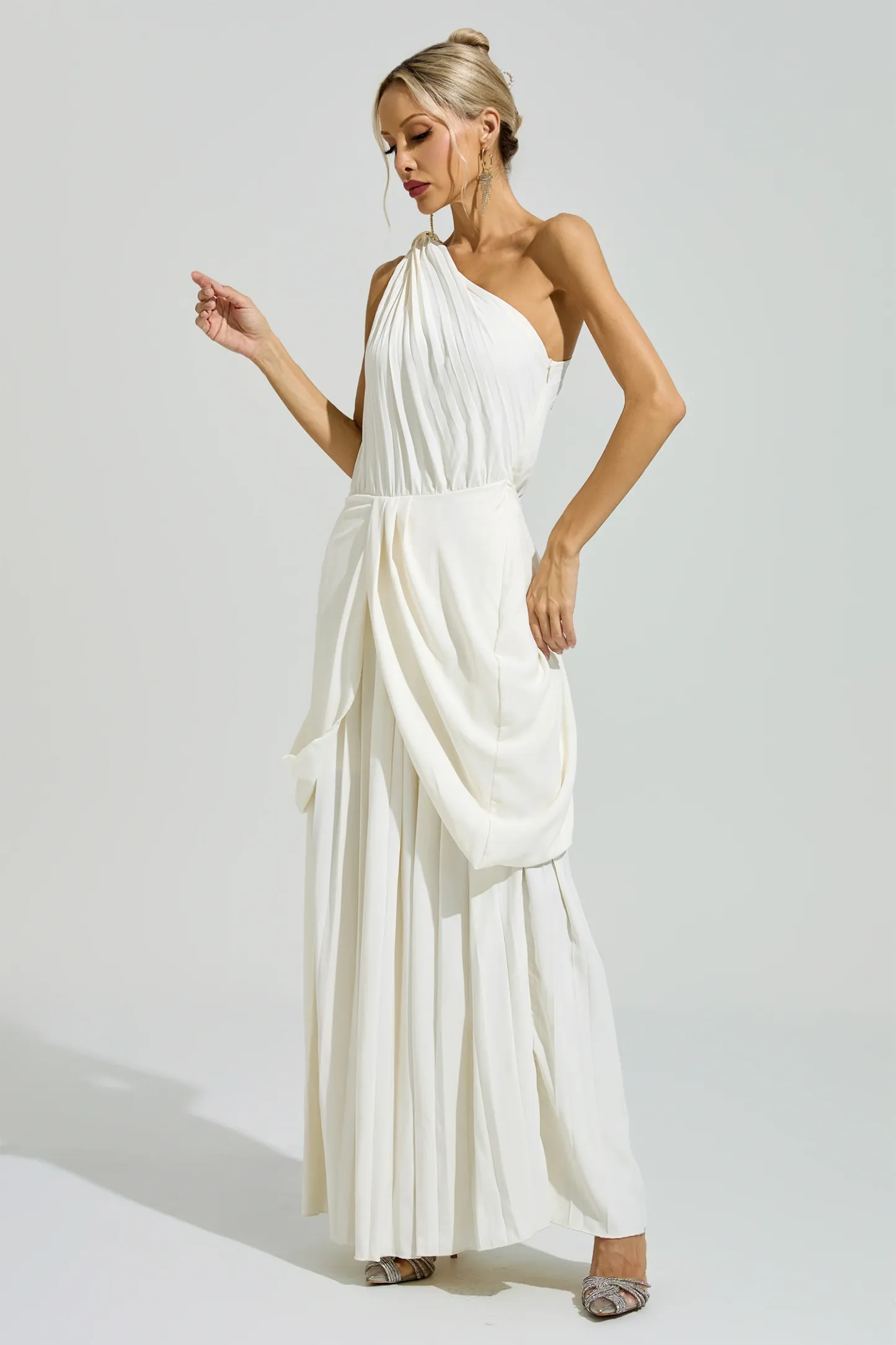 Truth Apricot Sleeveless Maxi Dress