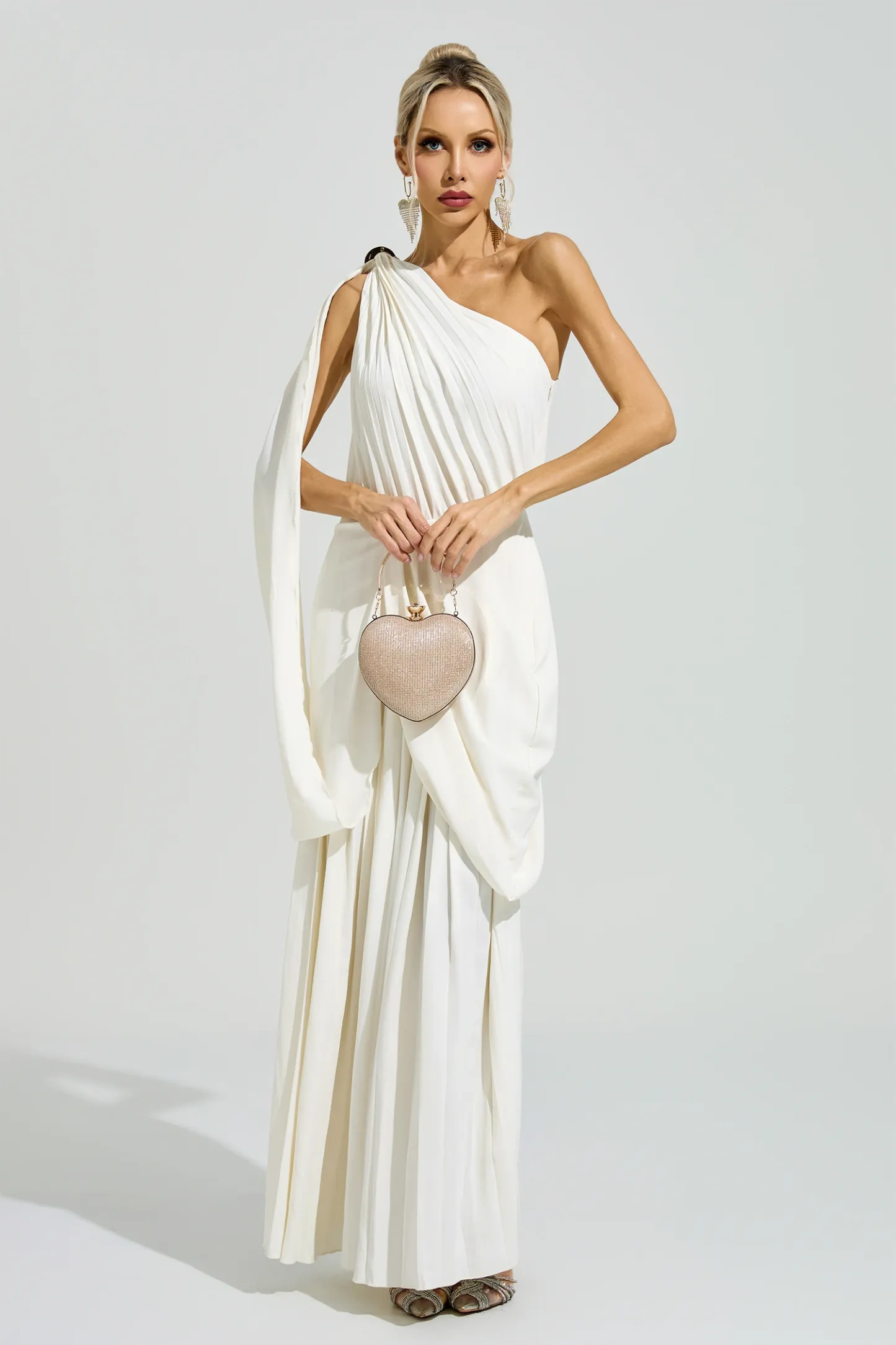 Truth Apricot Sleeveless Maxi Dress