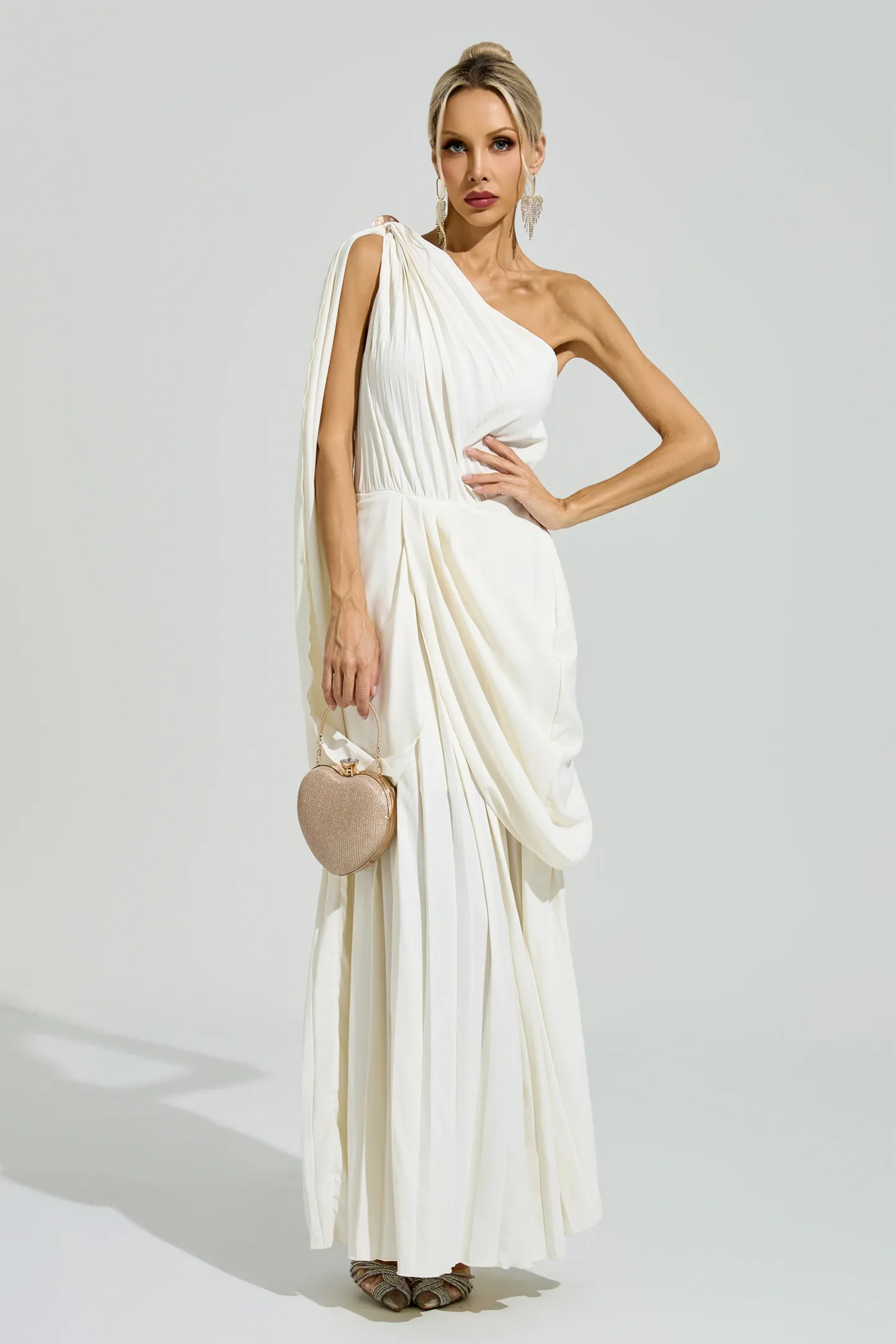 Truth Apricot Sleeveless Maxi Dress