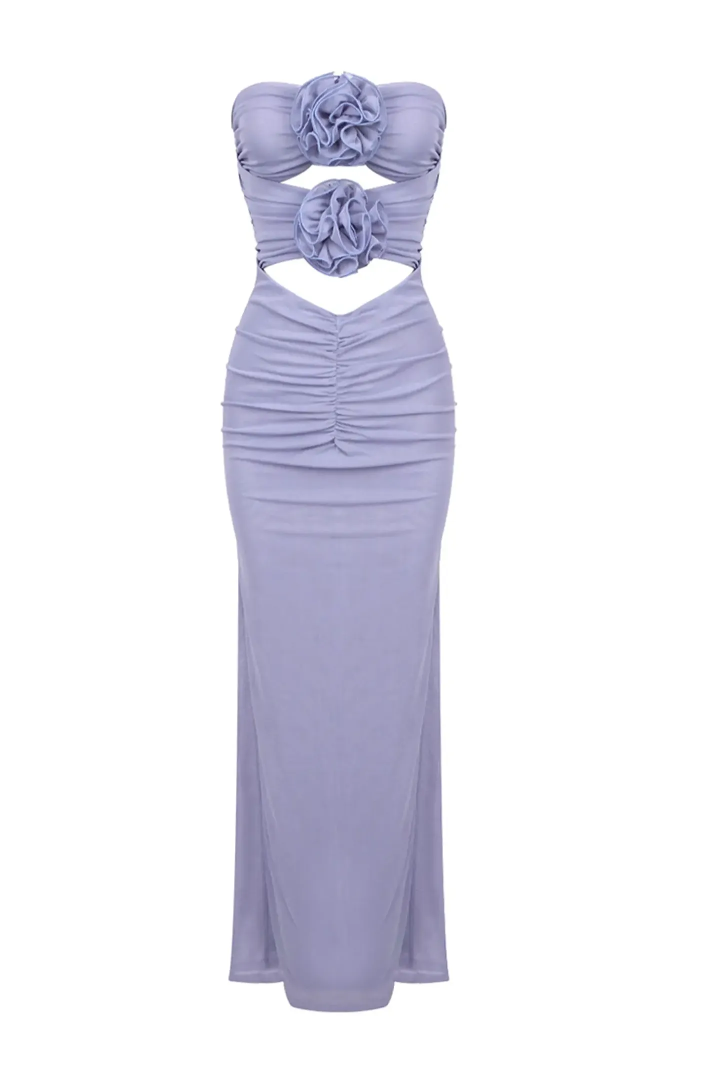 Gustave Purple Rose Off Shoulder Dress