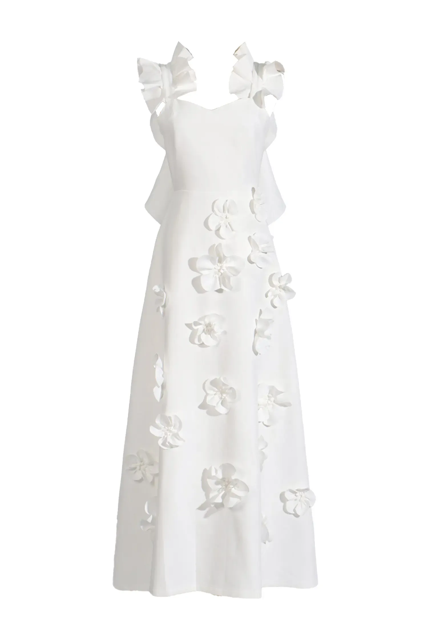 Elvis White Flower Slip Dress