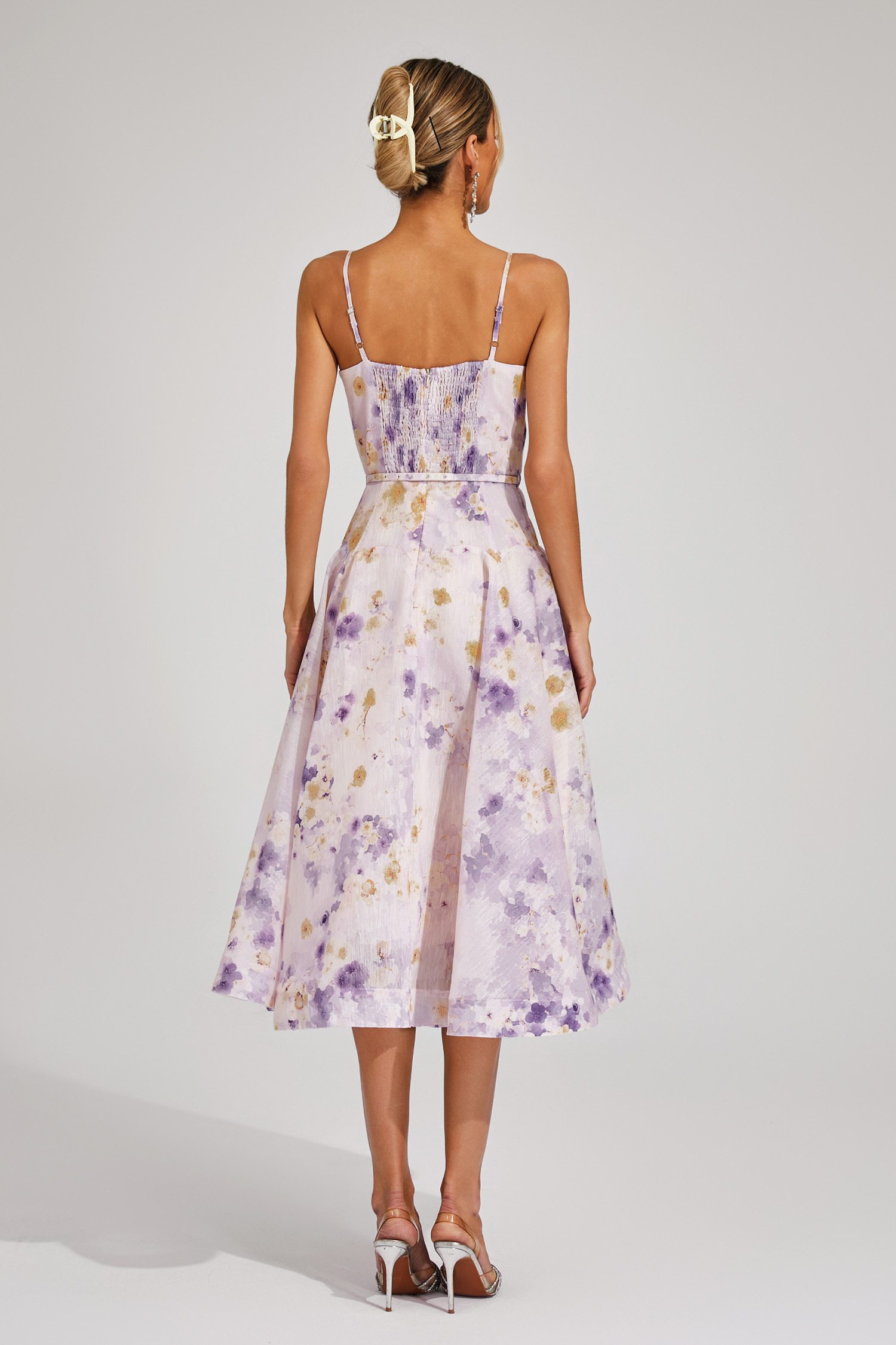 Samuel Purple Holiday Slip Dress