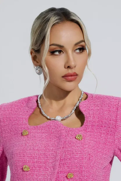Fred Silver Chain Pearl Necklace
