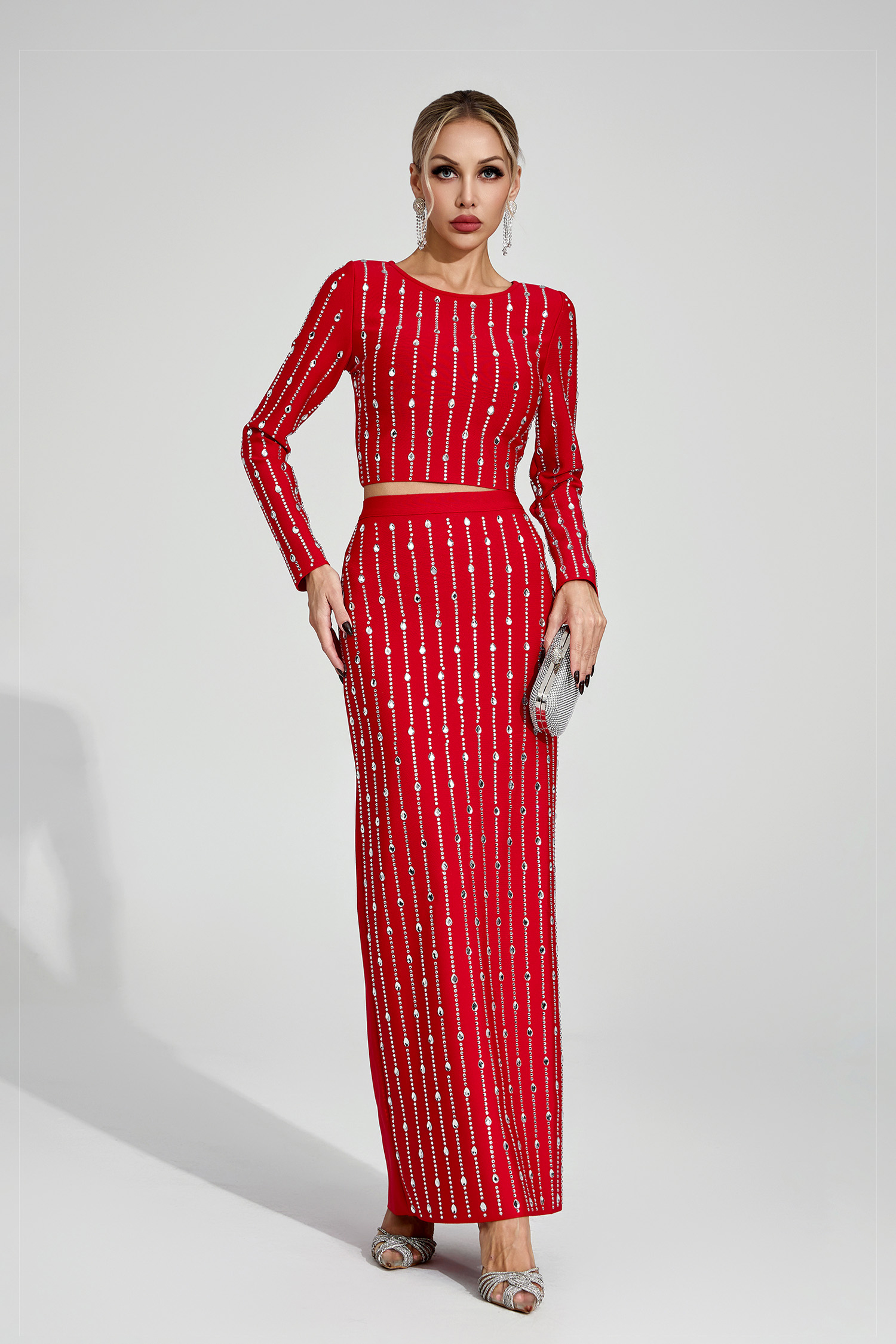 Weir Red Diamond Two Piece Set