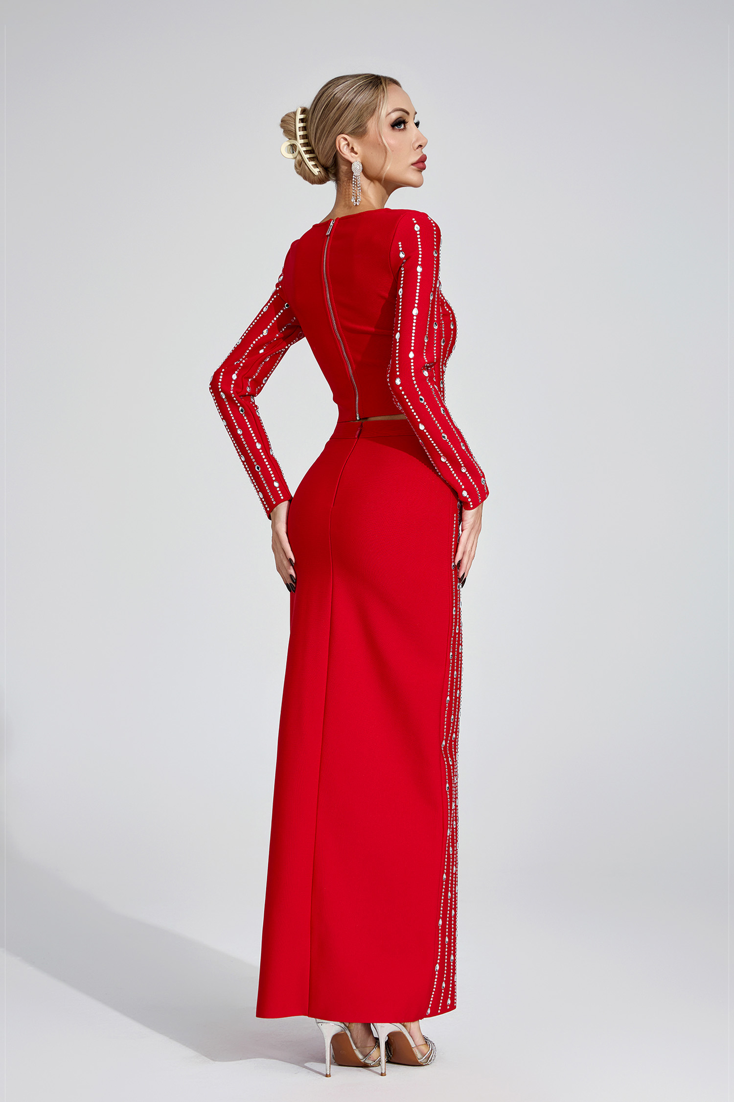 Weir Red Diamond Two Piece Set