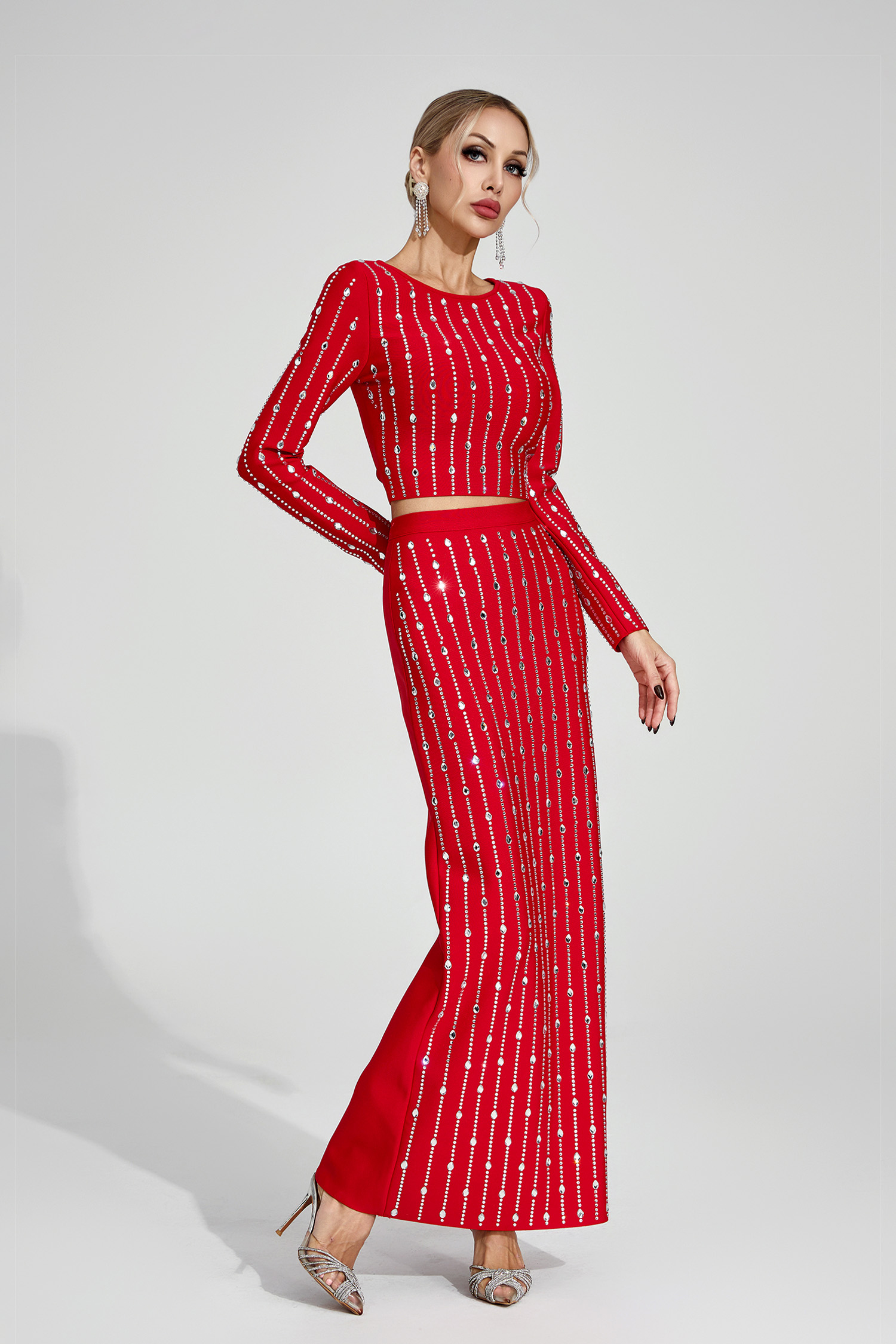Weir Red Diamond Two Piece Set